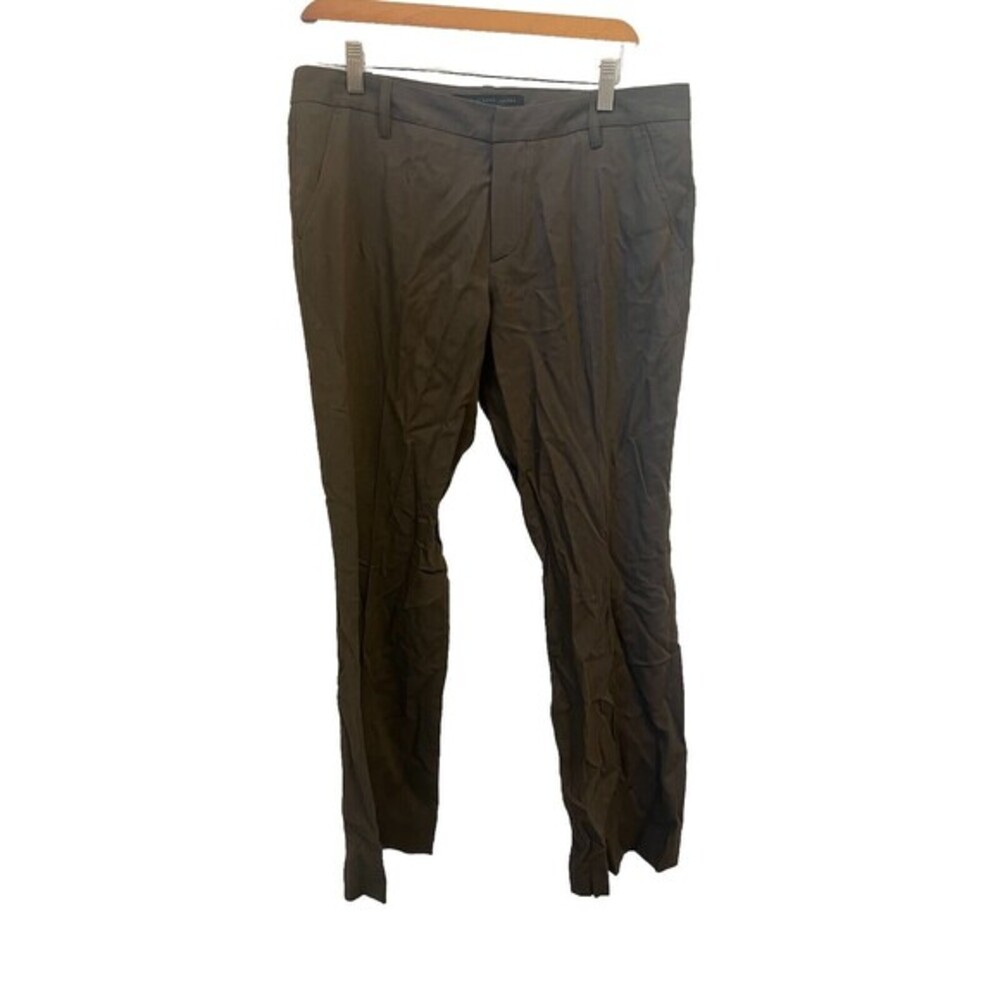 women’s Marc By Marc Jacobs Solid Brown Trousers Size 10 (S3)